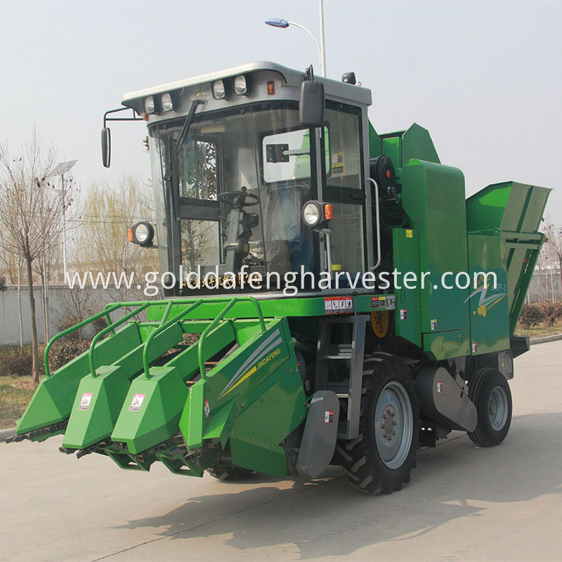 4YZP-3corn combine harvester